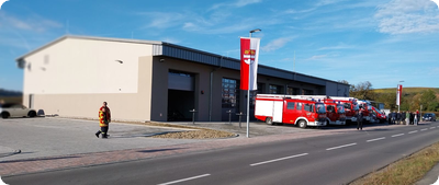 Feuerwehr fusioniert im neuen Gerätehaus