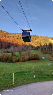 Seilbahn mit den meisten Betriebstagen im Bregenzerwald